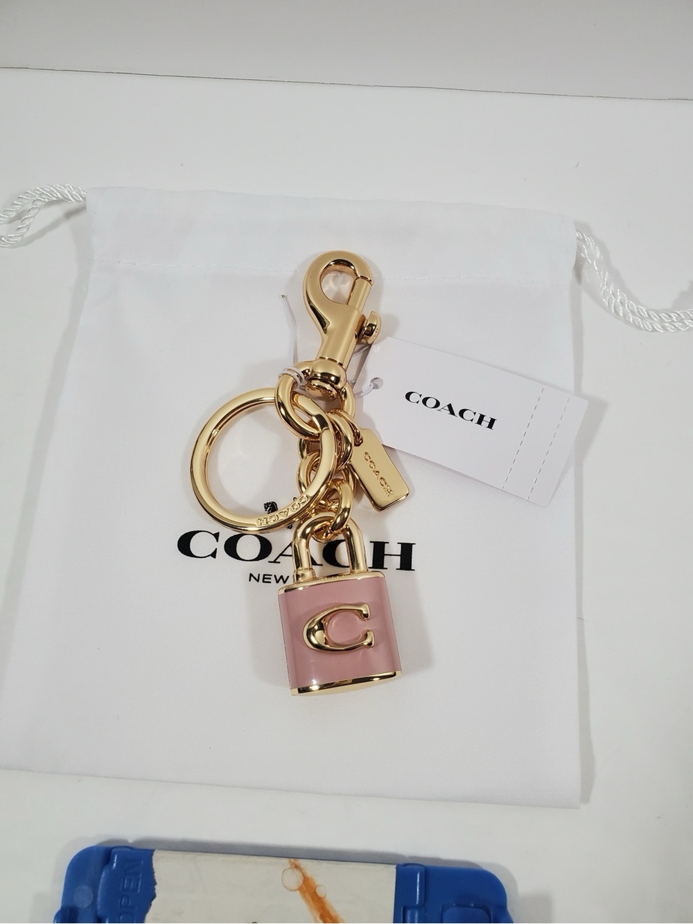 NWT Coach Lock Bag Charm